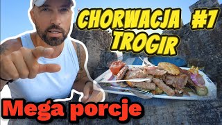 CHORWACJA 7  Co zobaczyć w Trogirze czy można dobrze i tanio zjeść jaki camping vlog 96 [upl. by Pesek]