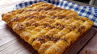 Brzi recept Slana peciva sa sirom lanom i susamom 🧀🥐 [upl. by Karlyn]