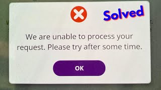 Fix yono lite sbi we are unable to process your request please try after some time [upl. by Alby]