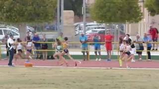 Campeonato de España Cadete por Autonomías 600 m fem final A junio 2016 [upl. by Casaleggio166]