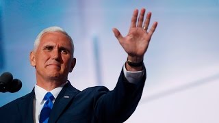 Watch Vice Presidential nominee Mike Pences full speech at the 2016 Republican National Convention [upl. by Ecenaj]