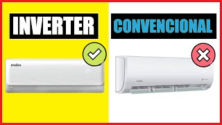 5 DIFERENCIAS ENTRE AIRE ACONDICIONADO INVERTER Y CONVENCIONAL [upl. by Klemm369]