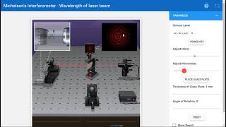 Michelson Interferometer Experiment [upl. by Jareb197]