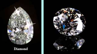 Differences between Cubic Zirconia Diamond and Moissanite [upl. by Ahsiam]