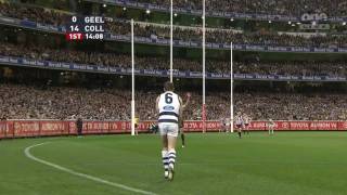 AFL 09 Preliminary Final Geelong Cats Goal Highlights PART 1 [upl. by Ynnel968]