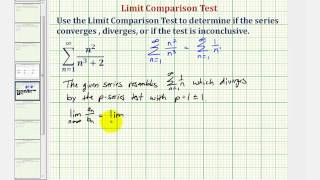 Ex Infinite Series  Limit Comparison Test Divergent [upl. by Roland]