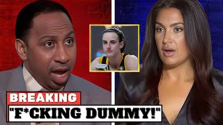 Stephen A Smith Goes Off on Molly Qerim for Her Caitlin Clark Nonsense [upl. by Mahoney]