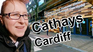 CARDIFF WALKING TOUR CATHAYS  DAILY VLOGS UK [upl. by Notecnirp]