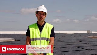 Proyecto bonÀrea Épila Protección contra incendios en cubierta con sistema fotovoltaico [upl. by Lorilee406]