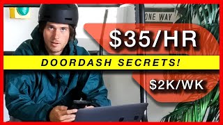 DoorDash Driver Best Tips for Beginners 35hr [upl. by Ahsyas279]