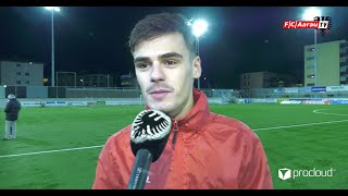 SC Kriens  FC Aarau 13 15122020 Stimmen zum Spiel [upl. by Downs]