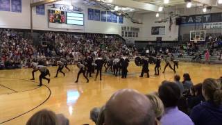 Shawnee Mission East Lancer Dancers and Drumline [upl. by Ekaterina]