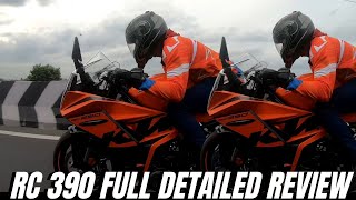 KTM RC 390 2022  Full Detailed Ride Review  Top Speed 180 Kmph [upl. by Cherlyn]