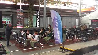 Drumtime by George Vincent  AB Paterson Jazz Cadets  2018 Brisbane City Bands Festival [upl. by Yelak626]