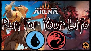 It Is Goblins  MTG Arena  Izzet Goblins Tribal Changeling Aggro Forgotten Realms Standard 2022 [upl. by Ruosnam]