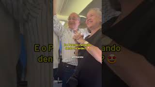 E o Péricles cantando no avião 🤩 shorts [upl. by Cesya]