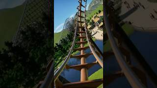 FlintlockVekoma boomerang recreation Planet Coaster POV music rollercoaster themepark [upl. by Bobette]