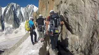 Aiguille du Génépi par larête Sud Prevrisk 2012 [upl. by Sherburne]