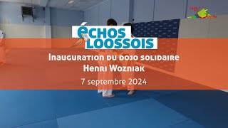 Inauguration du dojo solidaire Henri Wozniak  LoosenGohelle [upl. by Merrily]