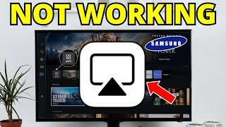 Samsung Smart TV Fix Apple Airplay Not Working [upl. by Miuqaoj]