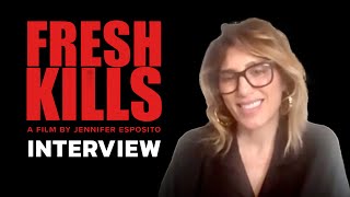 FRESH KILLS Interview  Jennifer Esposito on directing a Mafia drama about the ofteninvisible women [upl. by Nywg]