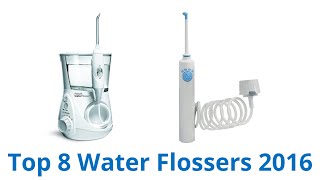 8 Best Water Flossers 2016 [upl. by Karlen]