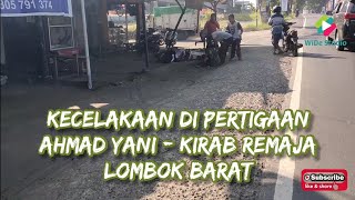 Anggota TNI Kecelakaan di Lombok Barat [upl. by Ydnih]