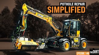 JCB’s Pothole Pro Cuts Crops Cleans for Quick and Easy Pothole Repairs [upl. by Pack]