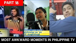 Part 18 Most Awkward Moments on Philippine TV [upl. by Arod]