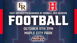 41East RochesterGananda Bombers at 22Hornell Red Raiders Varsity Football [upl. by Enelloc]