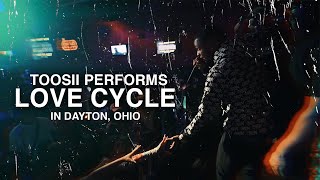 Toosii Performing Love Cycle in Dayton Ohio CINEMATIC CUT [upl. by Gnel]