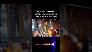 In 2001 physicist Lene Hau became the first person to stop a beam of light completely [upl. by Shiri]