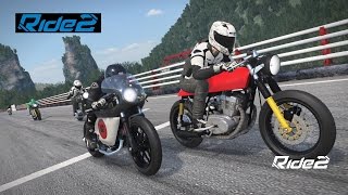 RIDE 2 PS4 FR WORLD TOUR 2 CAFÉ RACER LE DÉBUT DE LA RICHESSE [upl. by Elleirua]