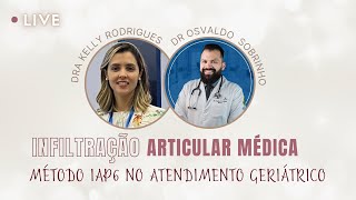 Infiltração articular na geriatria  aplicada na prática clínica médica [upl. by Akirrehs]