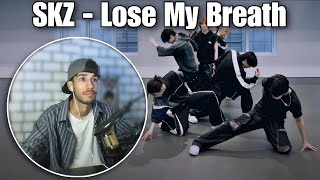 Stray Kids quotLose My Breath Stray Kids Verquot Dance Practice Reaction [upl. by Nerad]