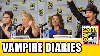 THE VAMPIRE DIARIES Comic Con Panel [upl. by Bock]