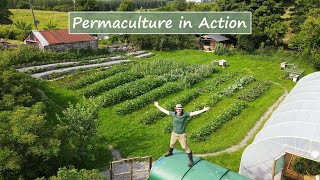 Permaculture in Action  The 12 Principles Demonstrated [upl. by Nylodnarb66]