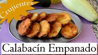 ¿Cómo hacer Calabacín Empanado Crujiente Perfecto Las Recetas del Hortelano [upl. by Neesay]