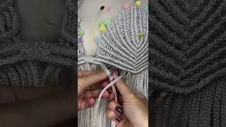 macrame handmade tutorial macrametutorial diy passoapasso moda [upl. by Gladwin]