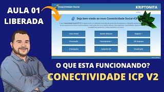 AULA 01  CONECTIVIDADE ICP V2  PRIMEIRO ACESSO  INSTALANDO KRIPTONITA conectividade icp v2 [upl. by Ludwig288]