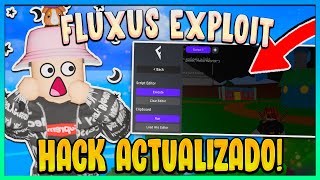 ACTUALIZADO HACK  EXPLOIT PARA ROBLOX  FLUXUS  BYFRON BYPASS  INDETECTABLE PARA PC Y CELULAR [upl. by Yramesor]