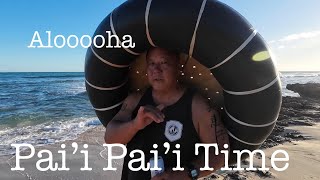 Pai’i Pai’i Time To splash  lay net Hawaii [upl. by Analla891]