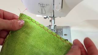 Singer Simple 3337 18 Overlock Stitches [upl. by Garmaise83]