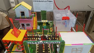 HYDRO POWER PLANT WORKING MODEL NSTI HALDWANI NAINITAL  ELECTRICIAN PROJECT [upl. by Mohammed]