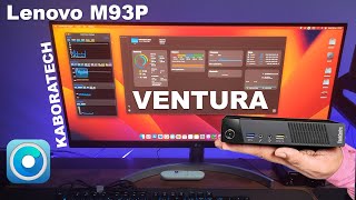 Lenovo M93p Tiny Mac Os Ventura [upl. by Yllim453]