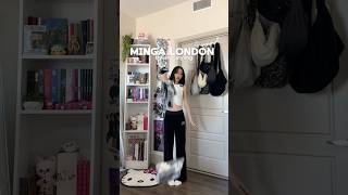 Minga London try on  styling 🖤 mingalondon midiskirt bolero blackoutfits ootd styling [upl. by Daj304]