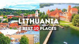 Amazing Places to Visit in Lithuania  Travel Video [upl. by Rosabel679]