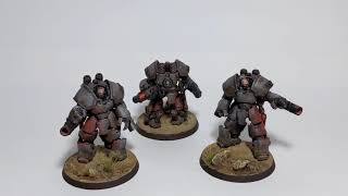 Converted Warhammer 40k Obliterators  ZABDI Pattern Centurions [upl. by Gilbye870]