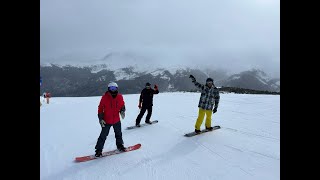 Snowboarding Winter Park Colorado 2023 [upl. by Nillad]