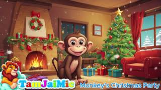 Kidsong  A Monkeys Christmas Party [upl. by Jesus]